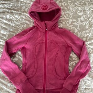Lululemon Athletica Pink Scuba Hoodie